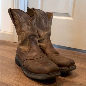 ARIAT steel toe work boots